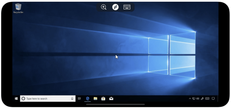 手机端使用 microsoft远程桌面 进行远程桌面控制缩略图